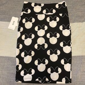 Black and White Disney Skirt
